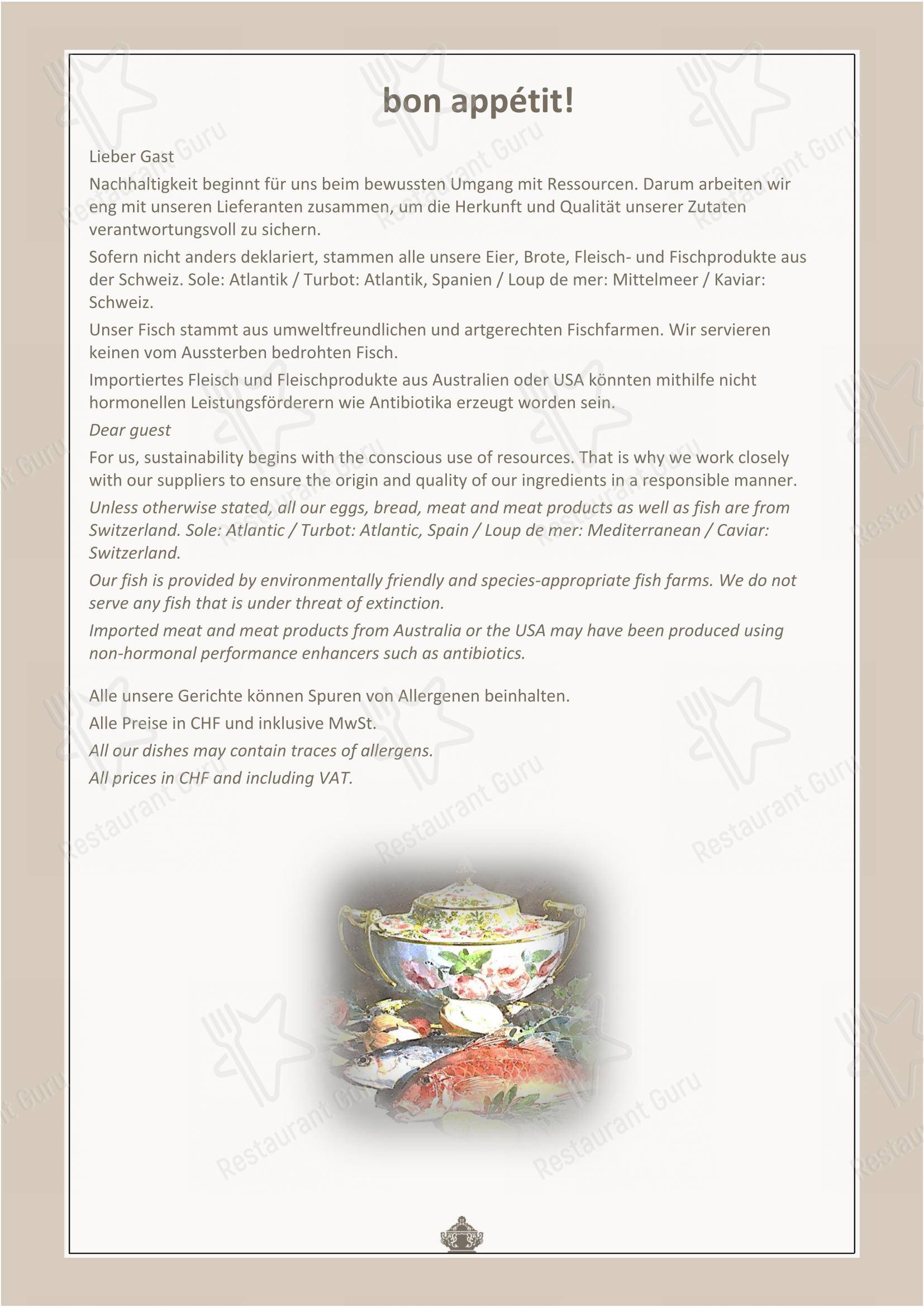 Menu bar per Café Gourmet caffè bar