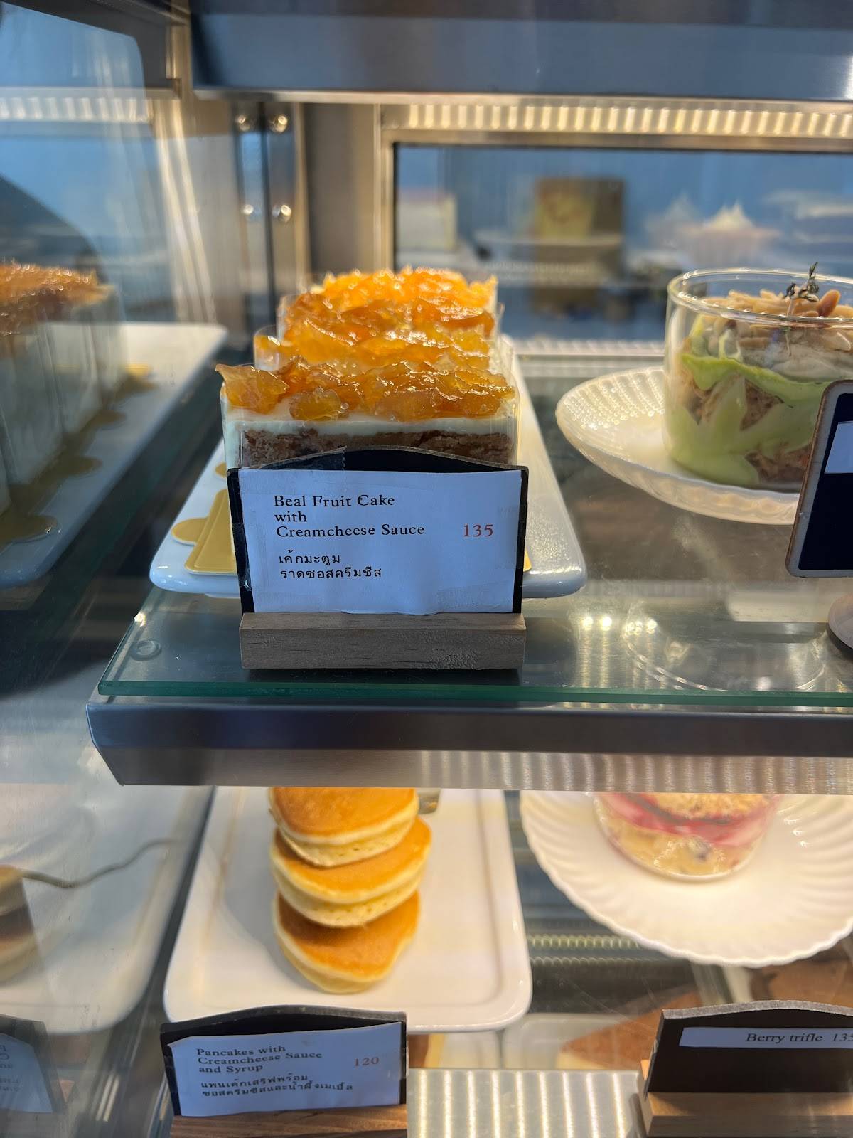 Menu at Normal Cafe, Bangkok