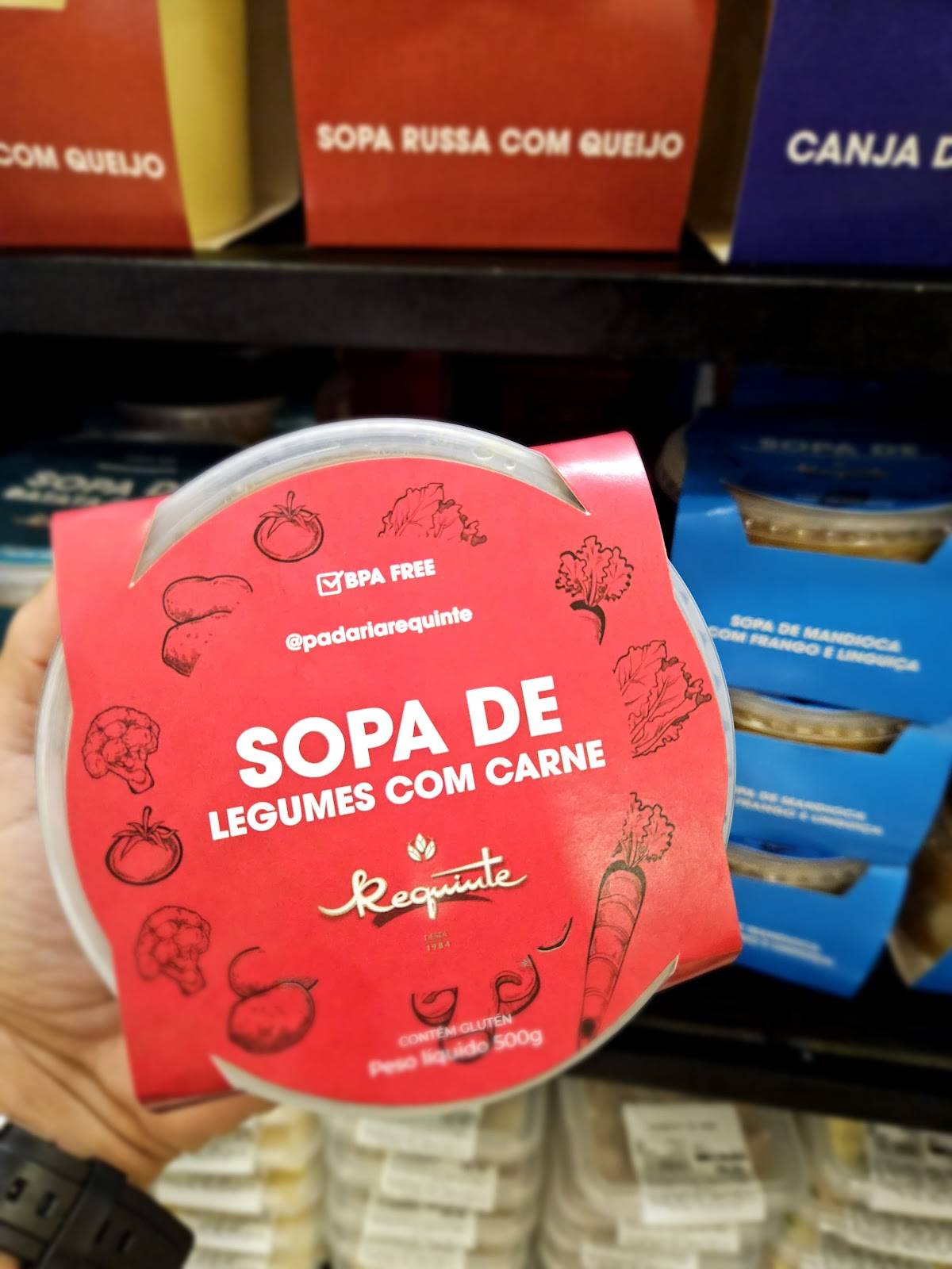Padaria Requinte Cabral cardápio