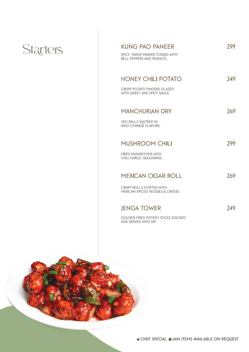 Pefeteria - Gujarat's 1st Pet Cafe menu