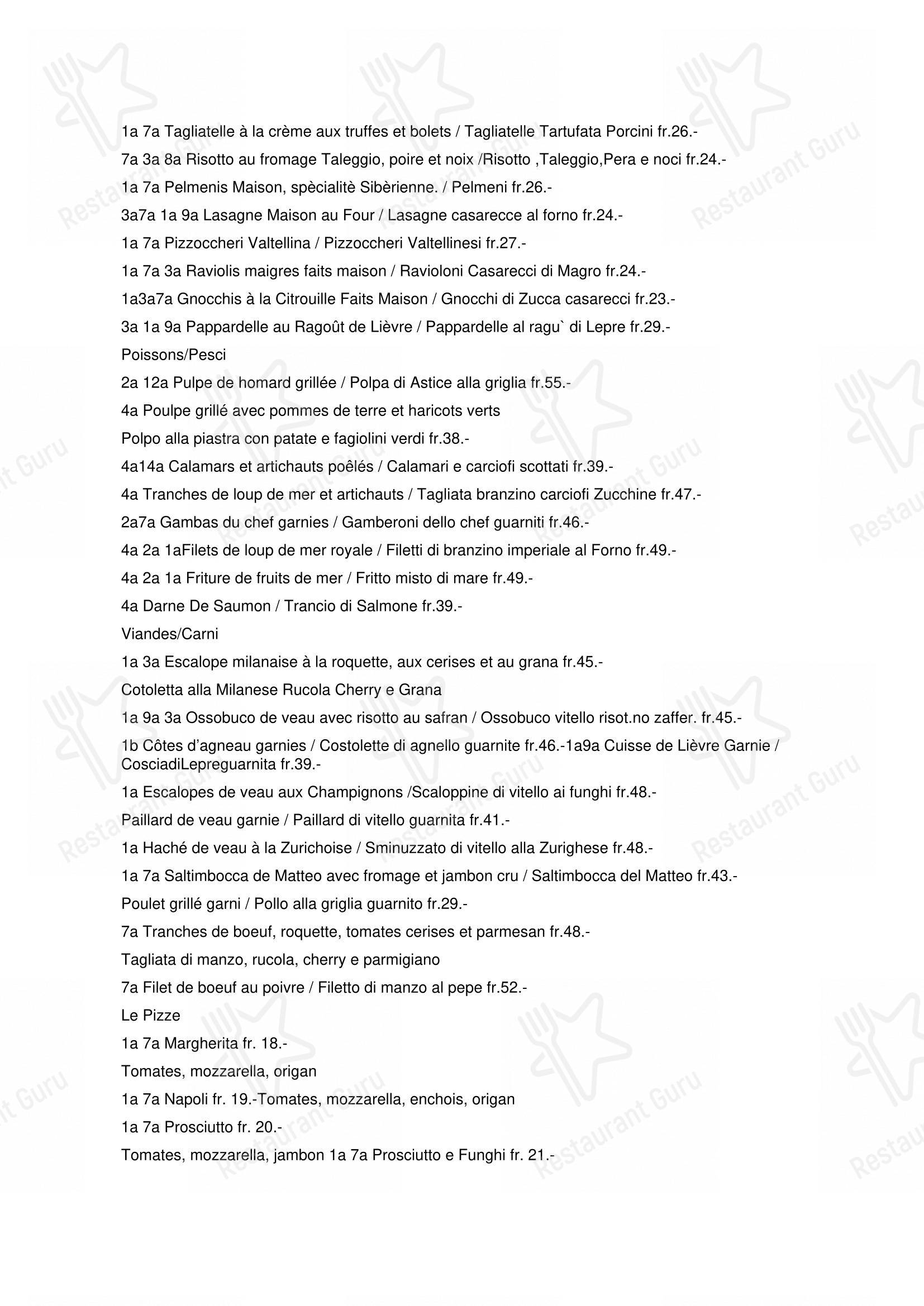 Крафт меню per Cafè Retrò Ristorante Tivoli ristorante