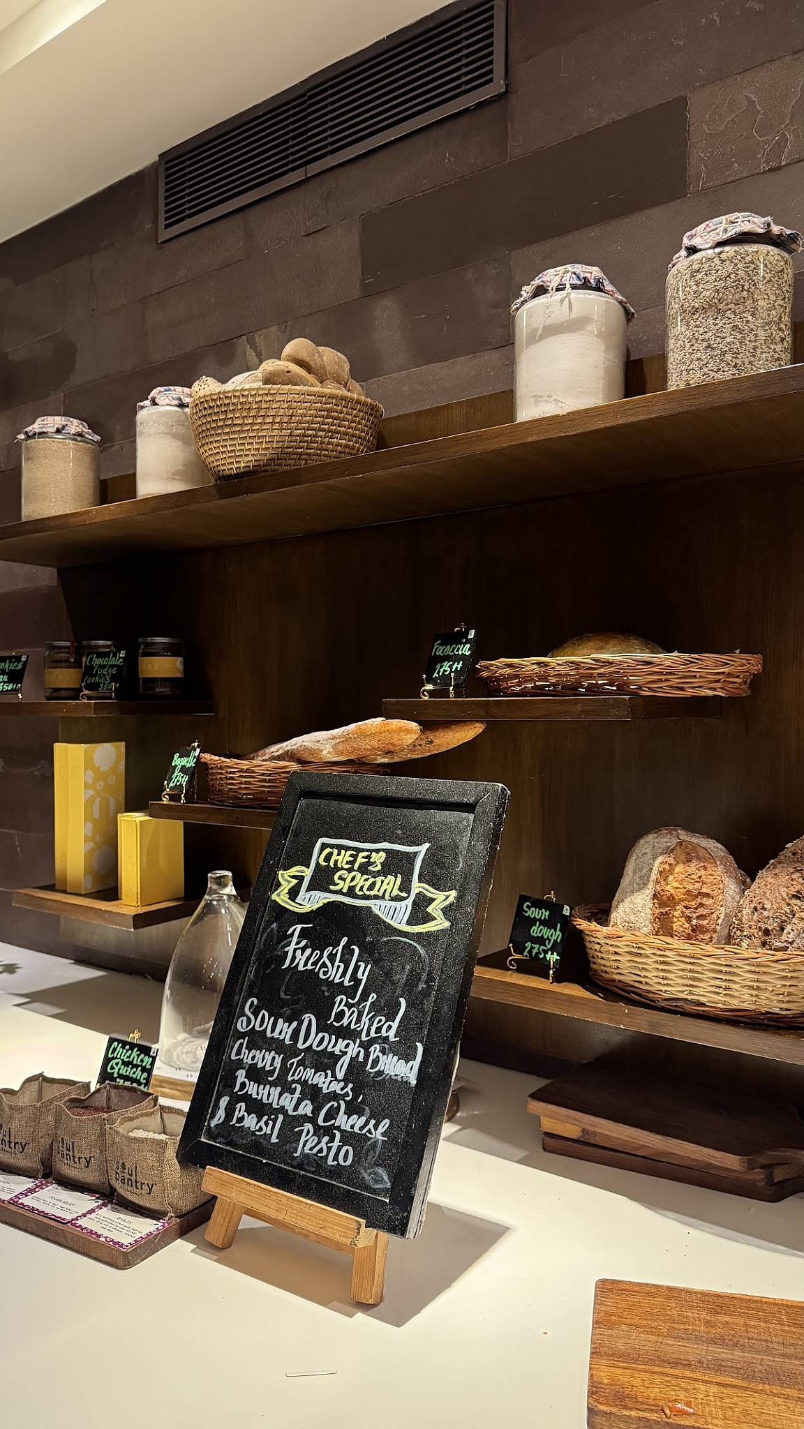 Soul Pantry - Andaz Delhi menu