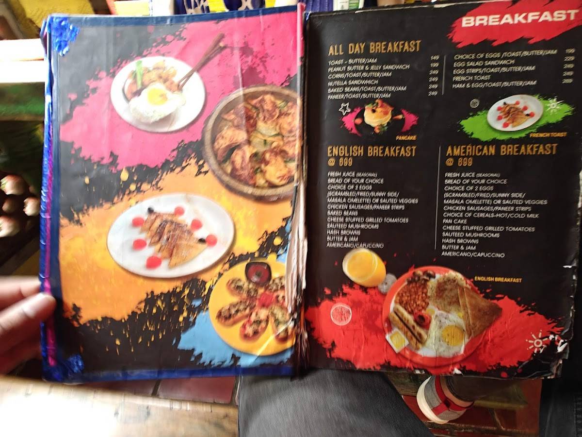 THE CAFE BUDDHA menu