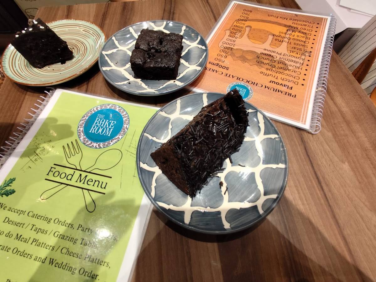 The Bake Room menu