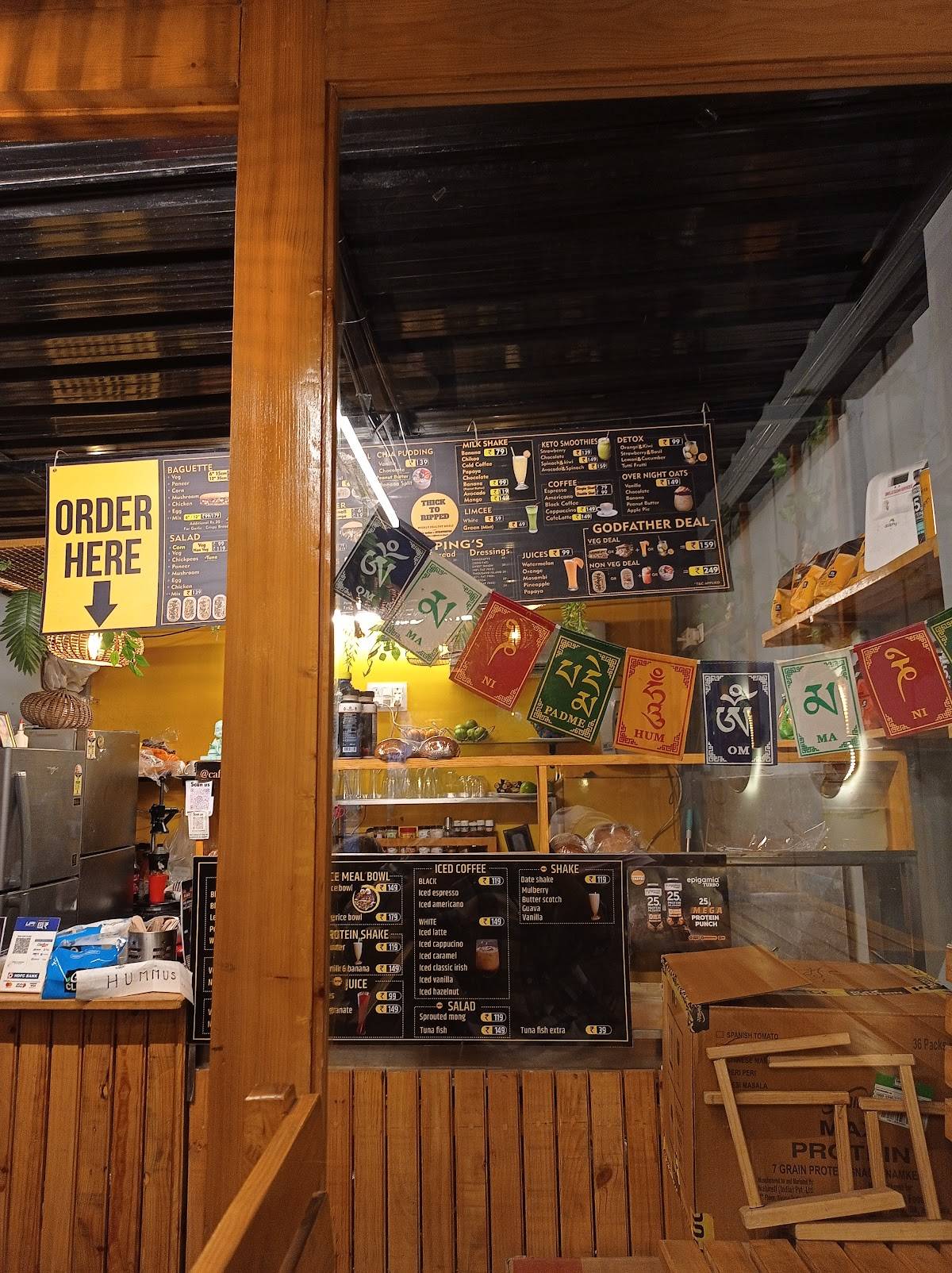 Menu at Cafe Thick to Ripped, Mapusa