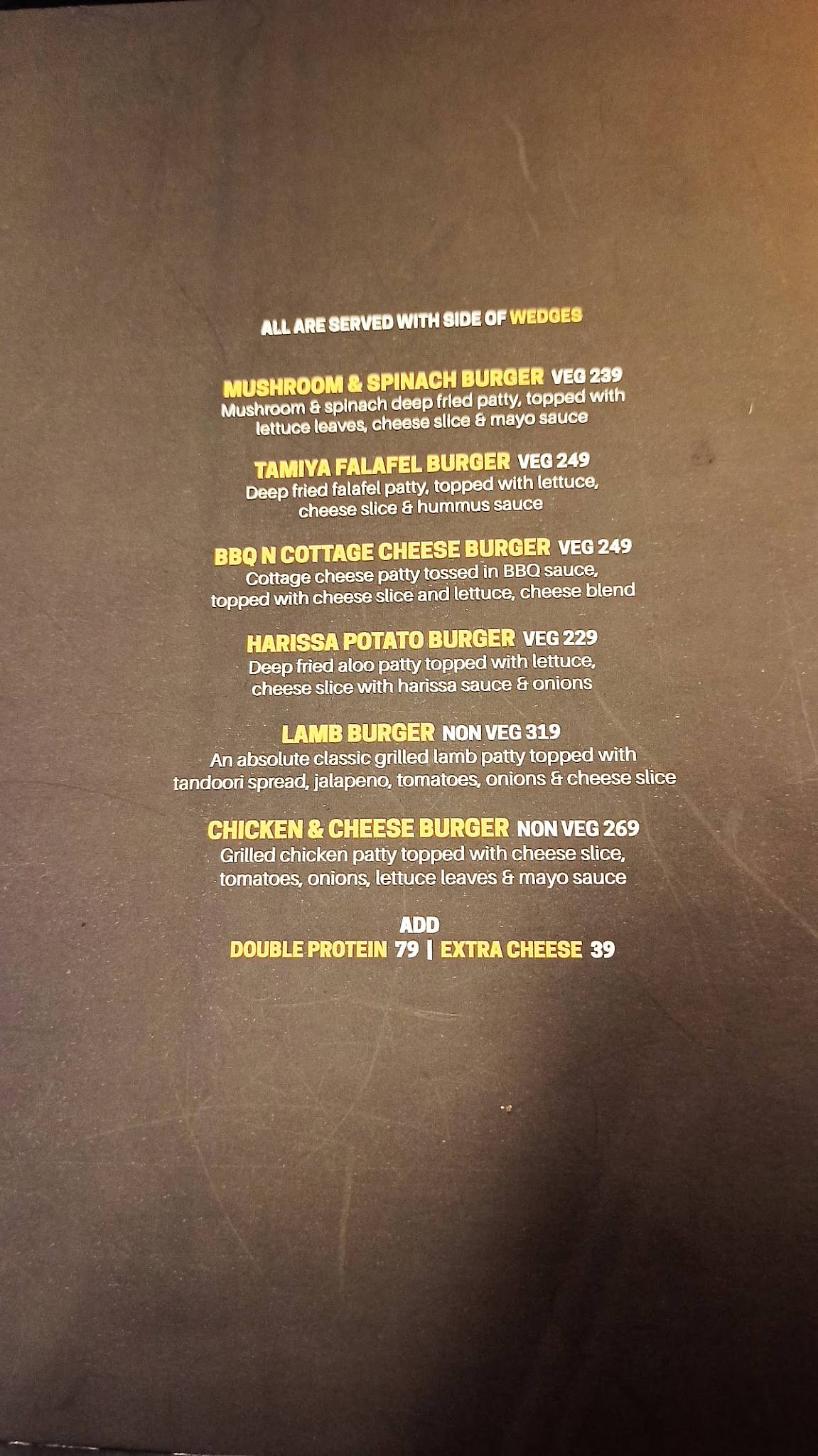 Xero Courtyard Rourkela menu
