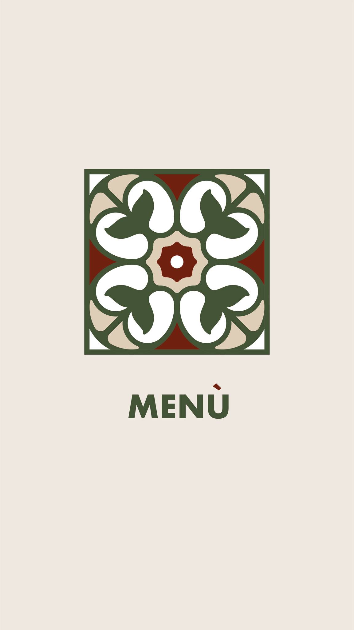 Menu di Caffè del Mare 