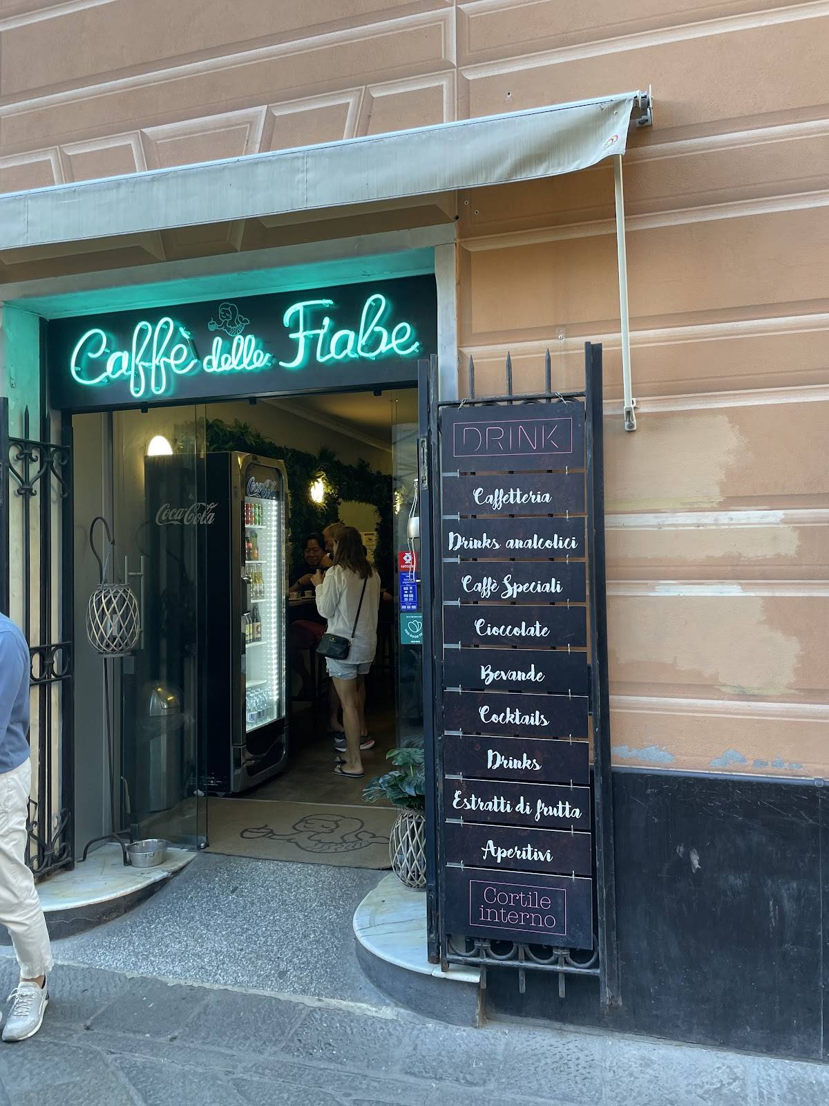 Menu di Caffè delle Fiabe 