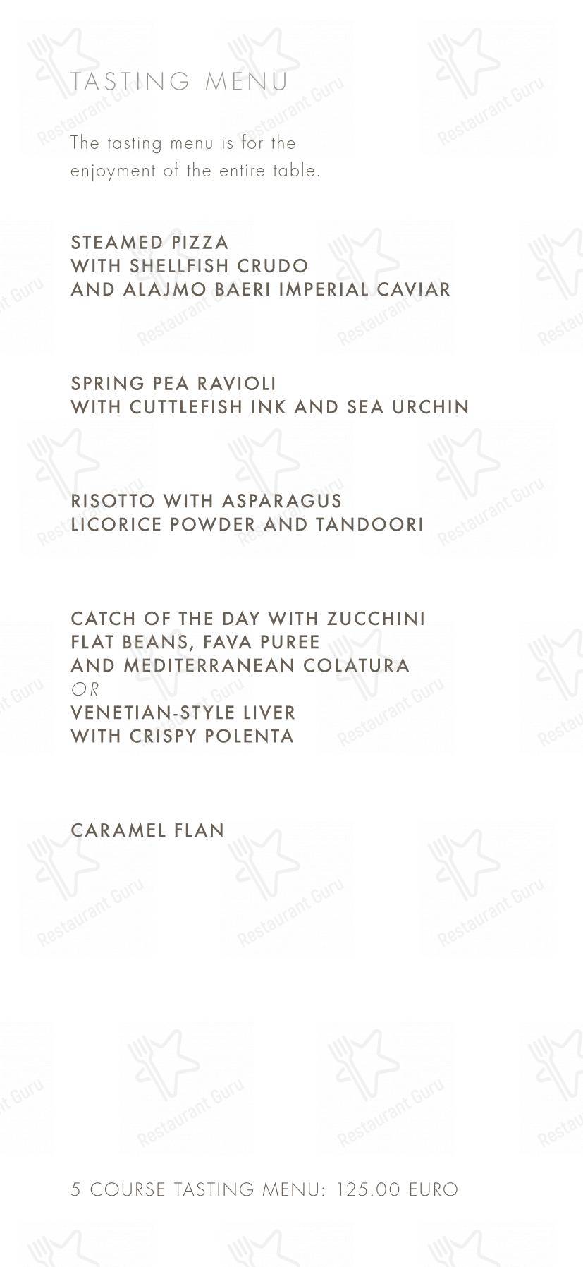 Menu pour Caffè Stern - Menu
