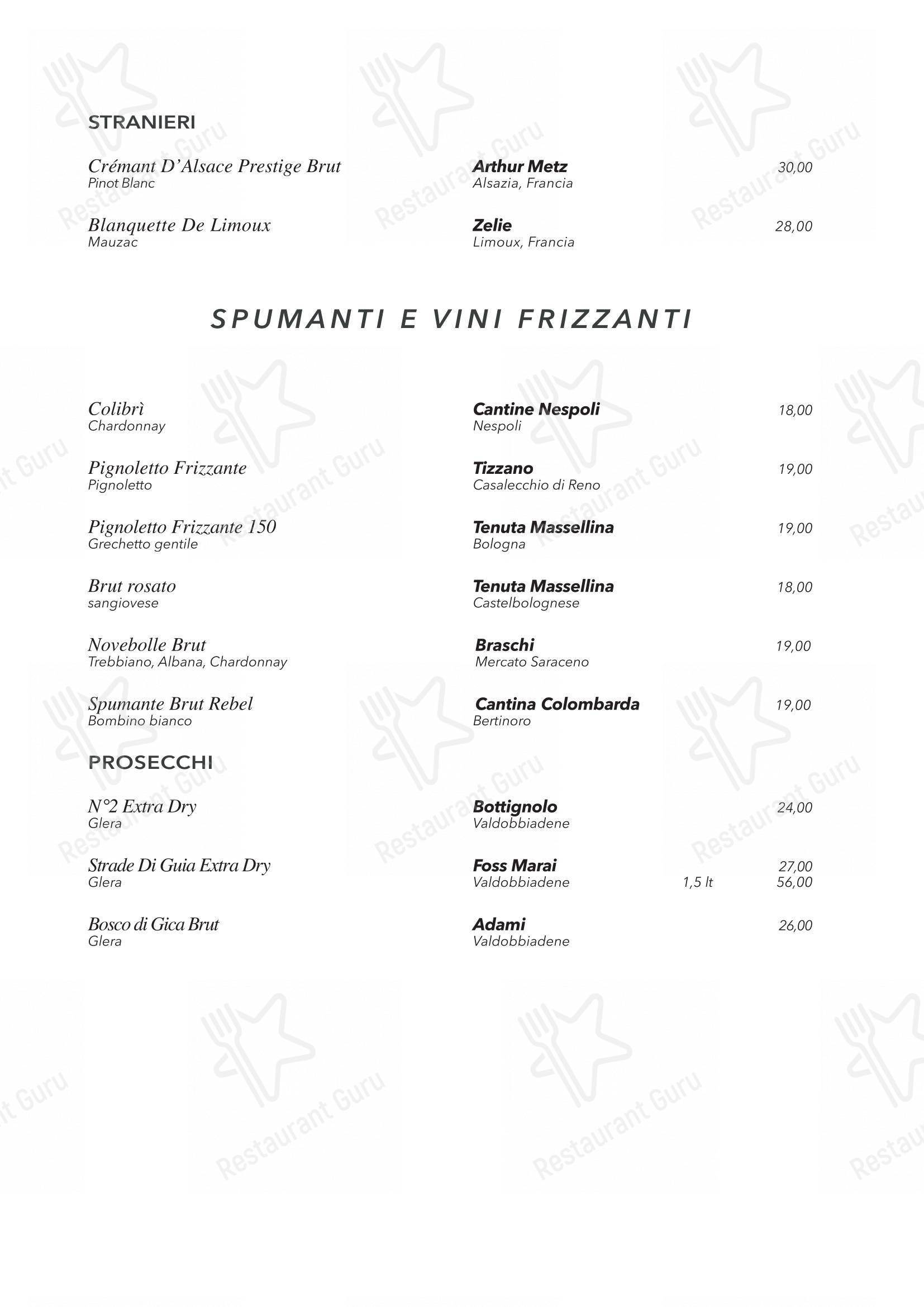 Menu di Ristorante Calamare - Детское