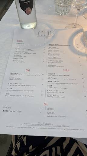 Menu di Calupe 207 