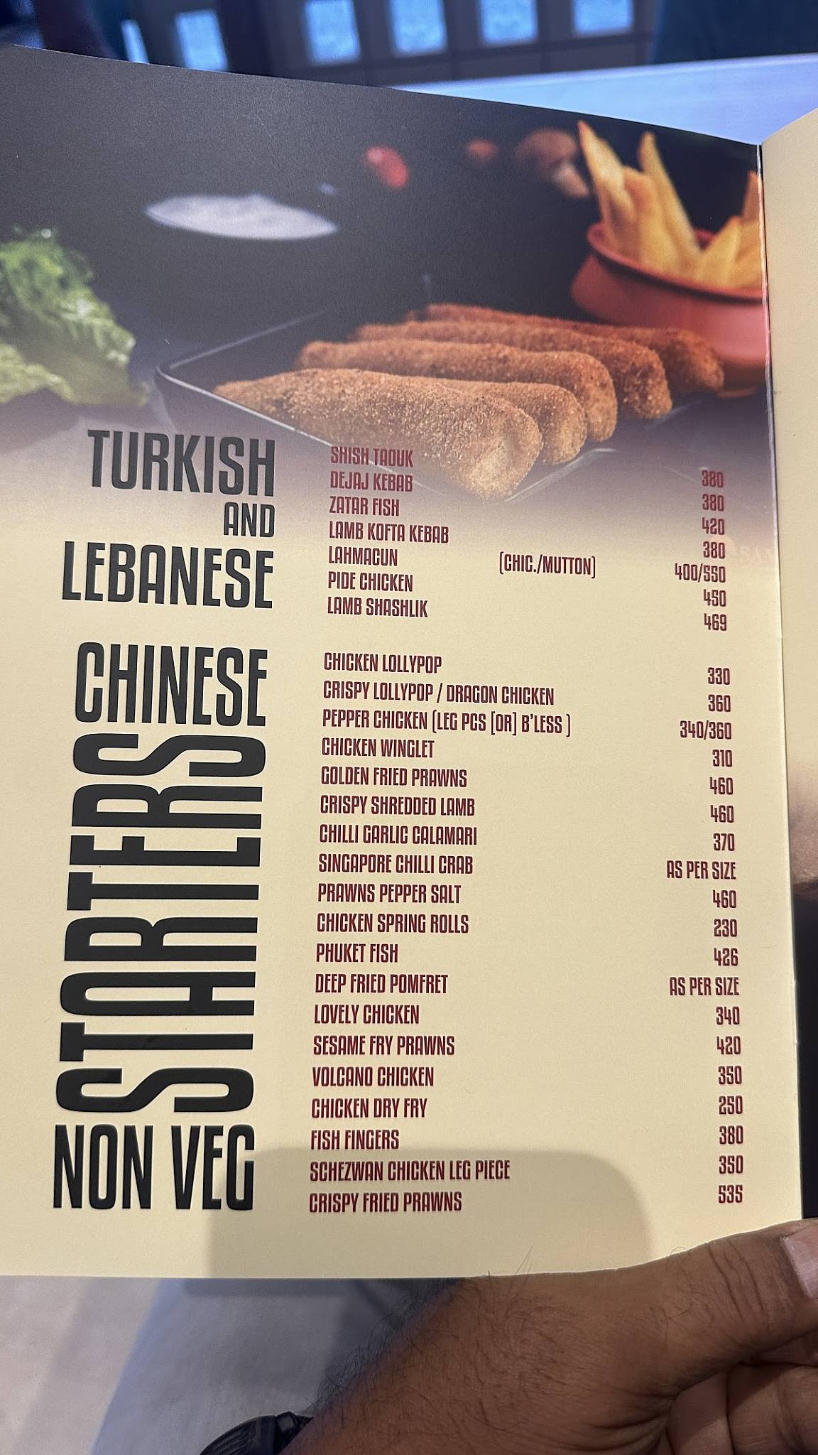 Samco Restaurant Anna Nagar menu