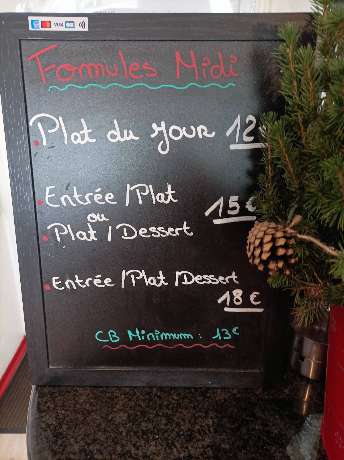 Menu de Chez Rita