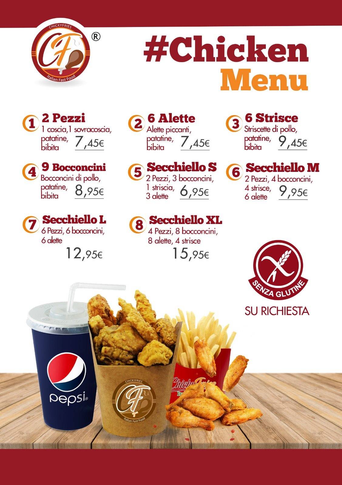 Menu di Chicky Fries 