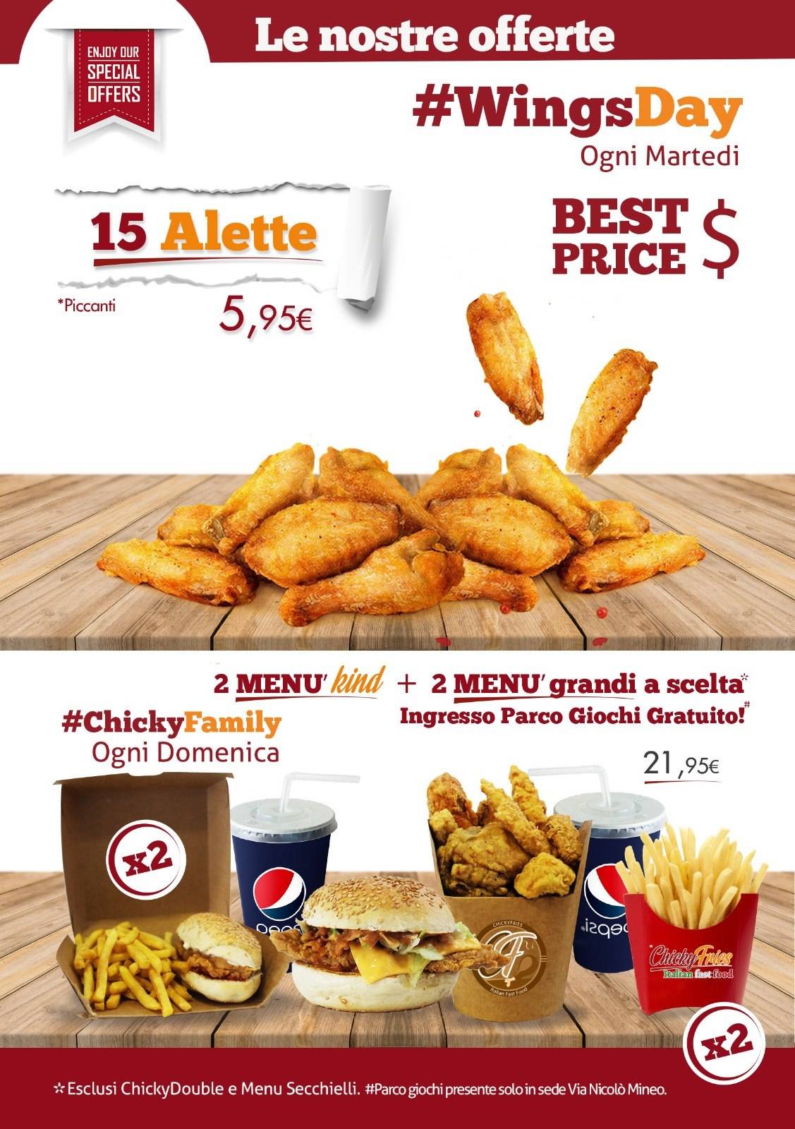 Menu di Chicky Fries 
