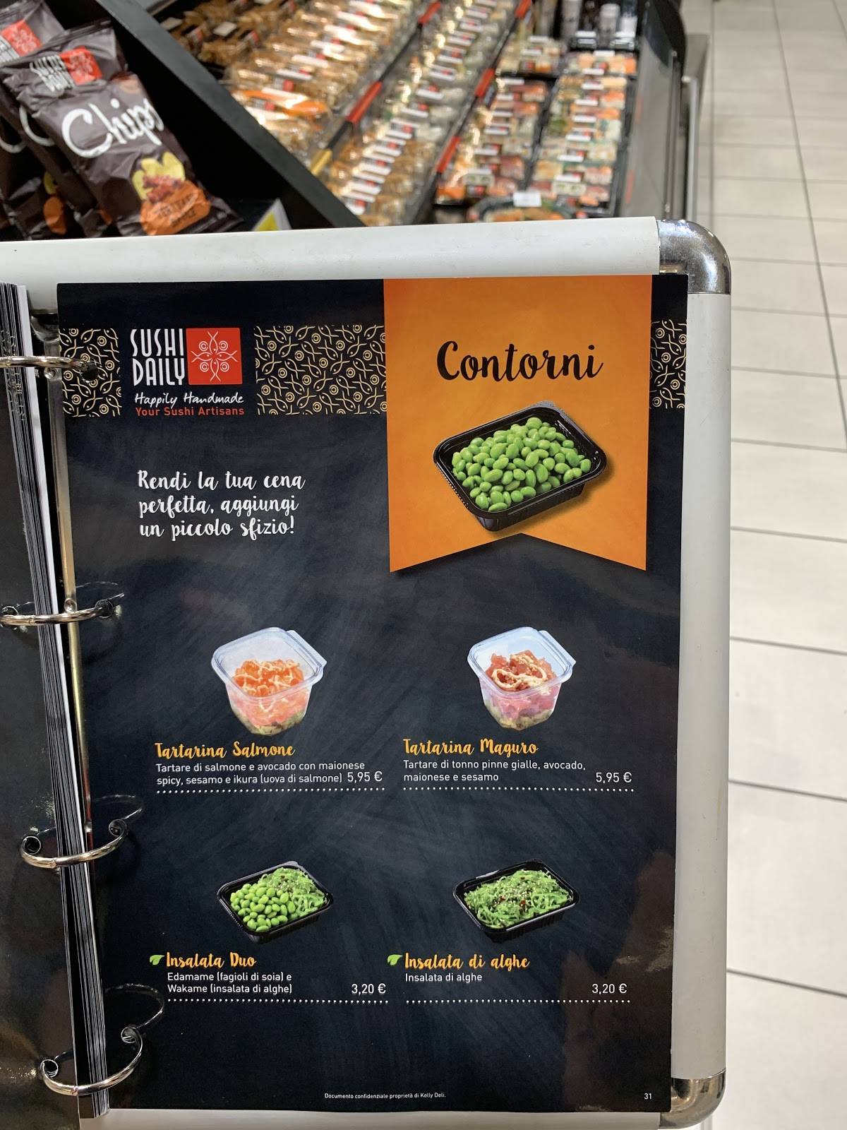 Menu di Sushi Daily 