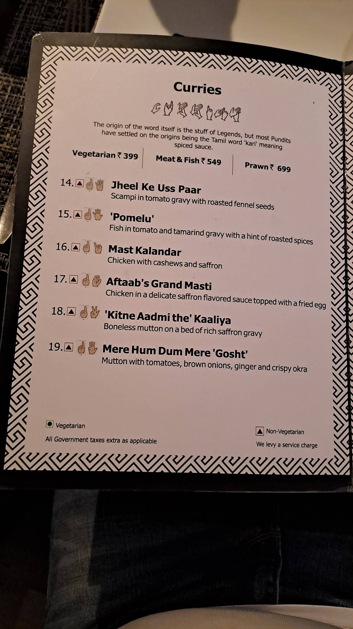 Citrus Cafe by Lemon Tree menu