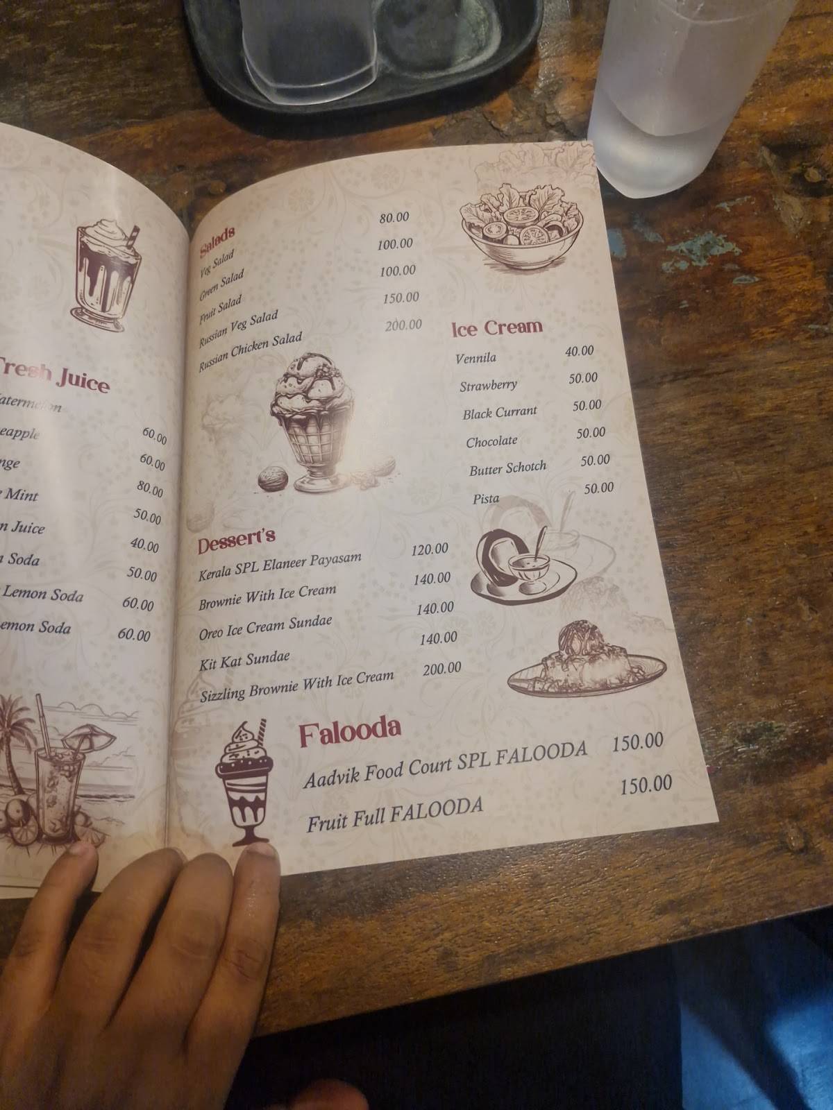 Classic Rider Café Ariyalur menu