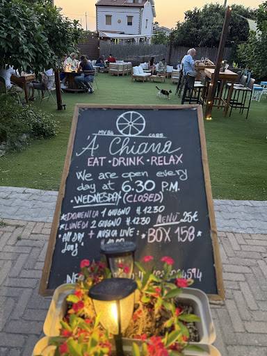 Menu di A chiana 