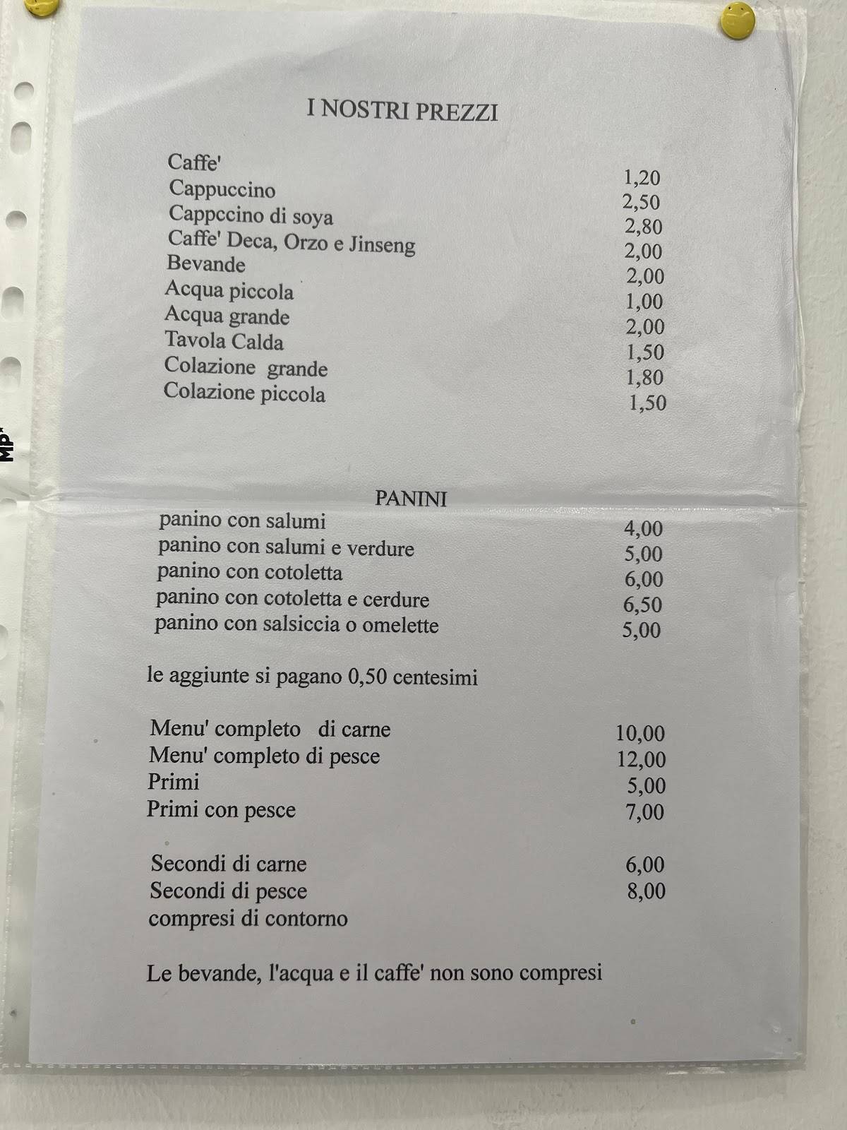 Menu di Coffee Hour 
