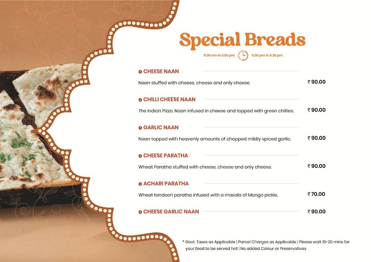 Ajay's Delhiwala Sweet Home menu
