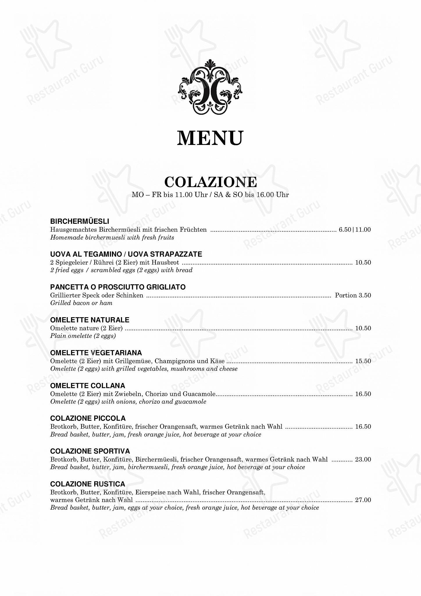 Menu di Collana - Детское