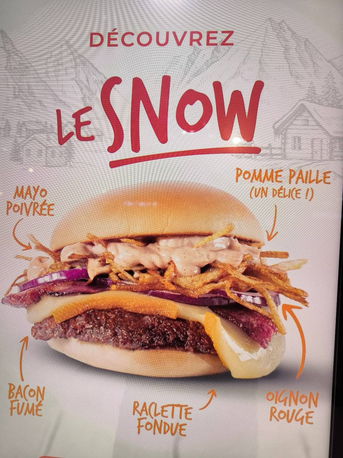Menu de Burger Addict Combs-la-Ville
