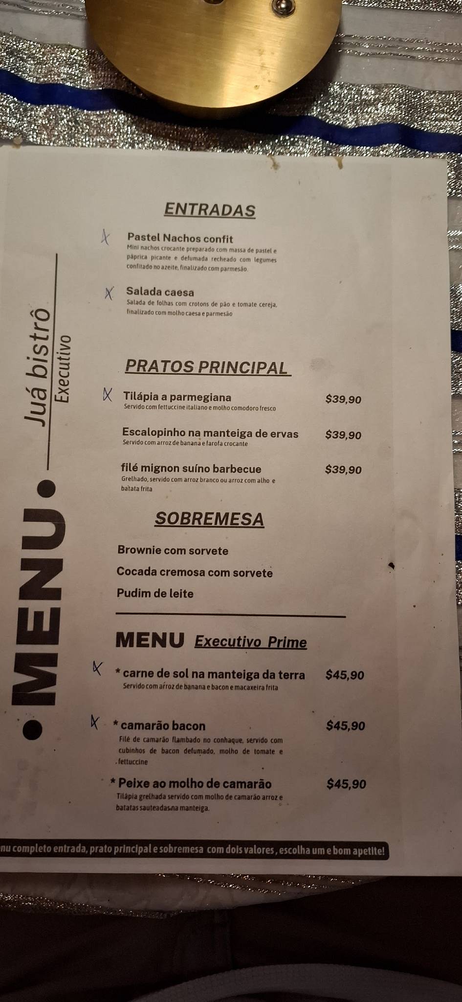 Café Consulado cardápio