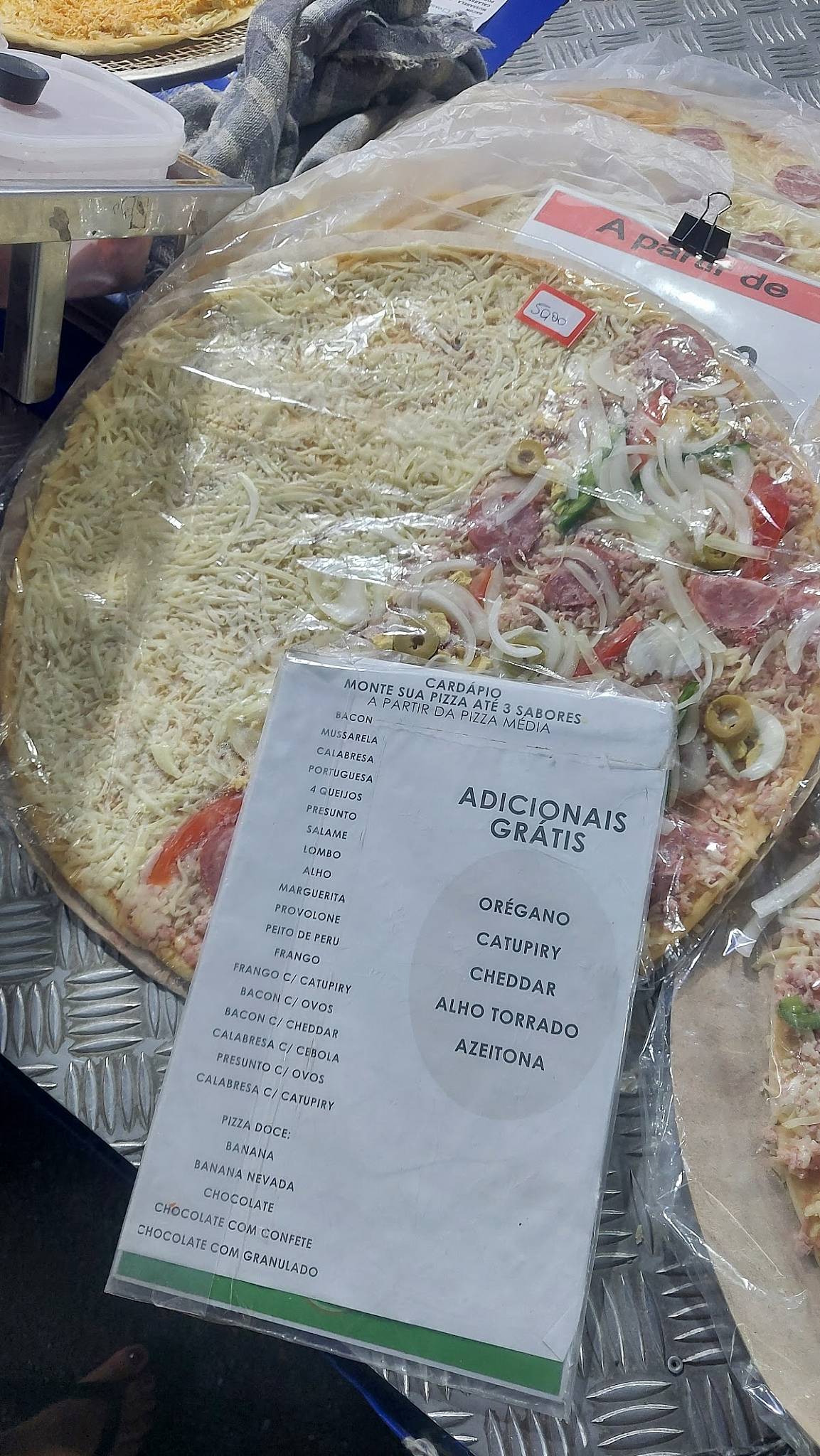 Copo Furado Pizzaria e Restaurante cardápio