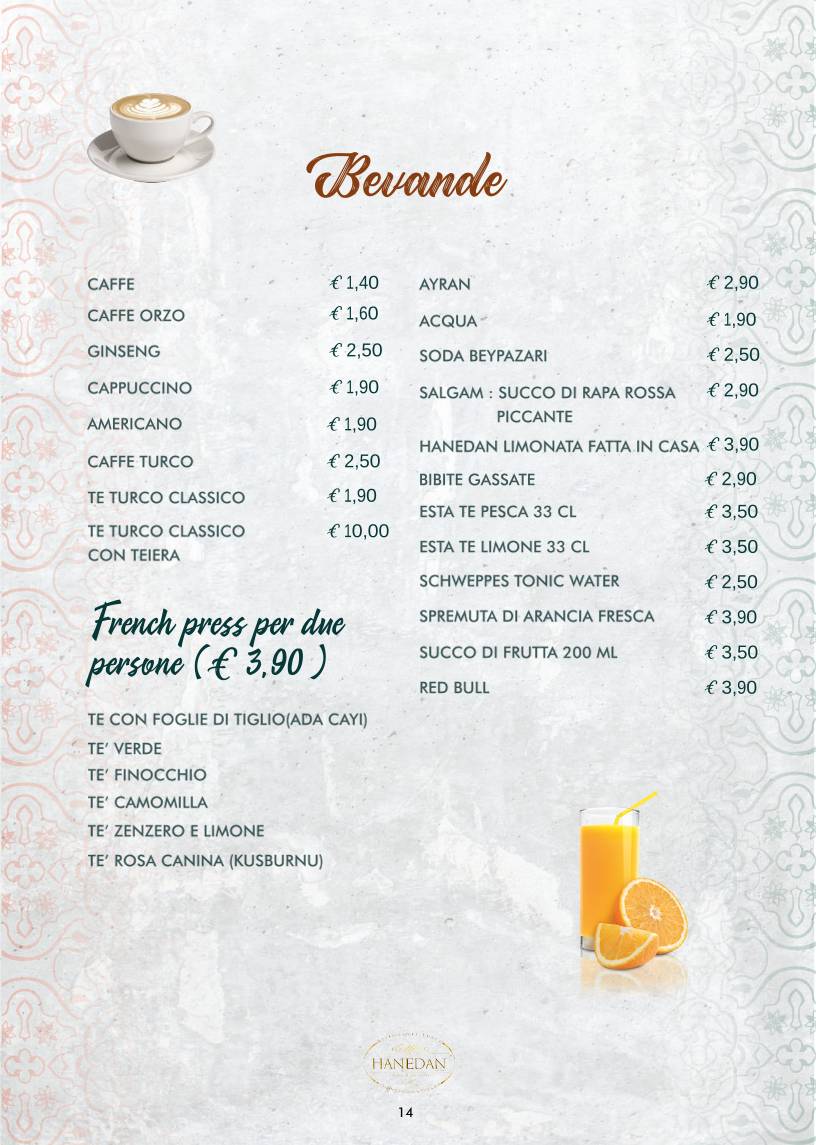Menu di Hanedan 
