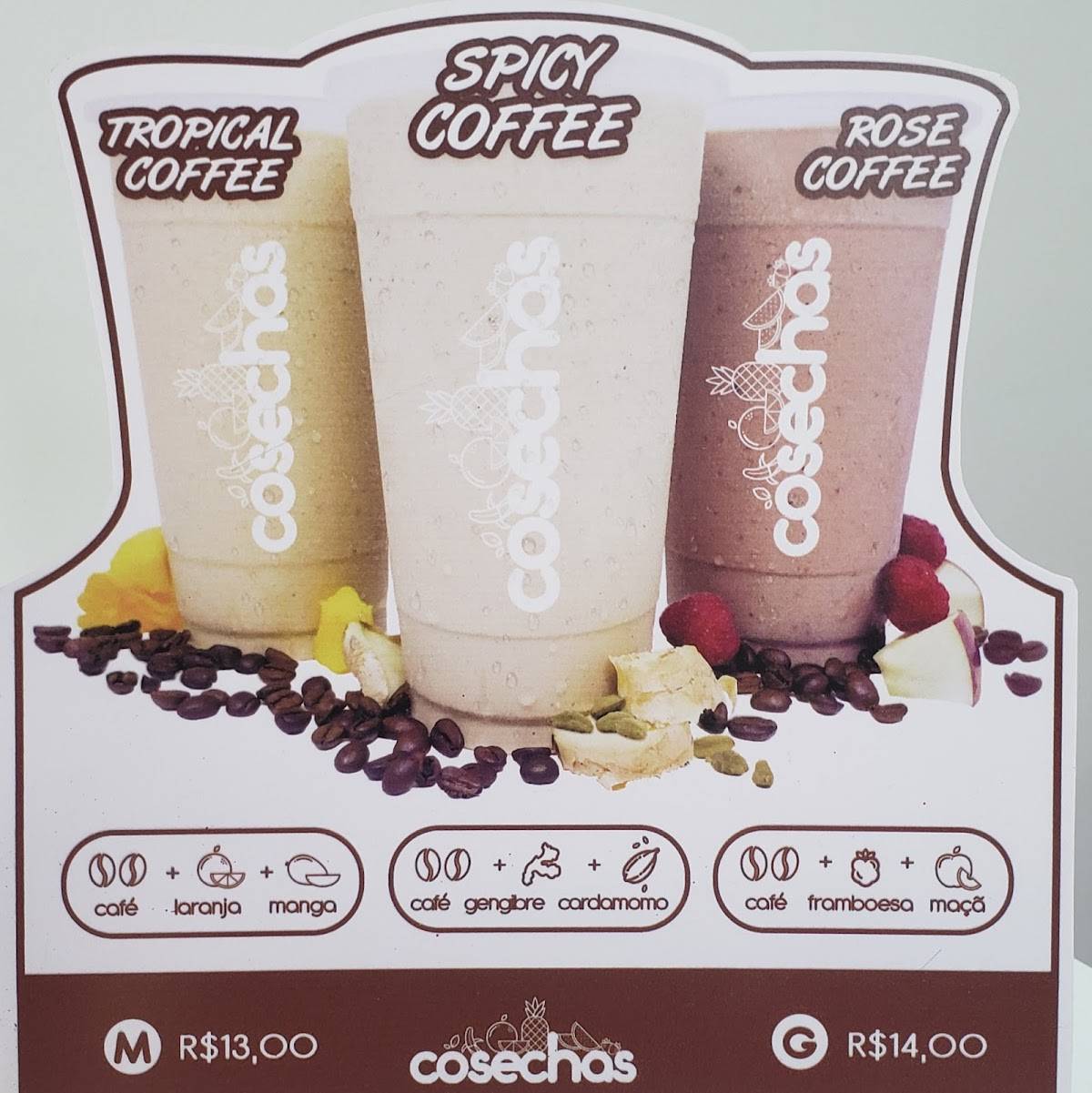 Cosechas - Shopping Barra Garden cardápio