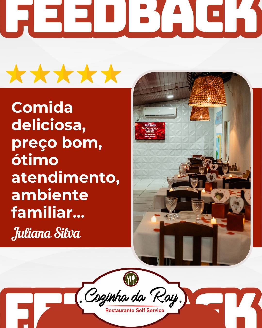 Cozinha da Ray - Restaurante em Itacoatiara cardápio
