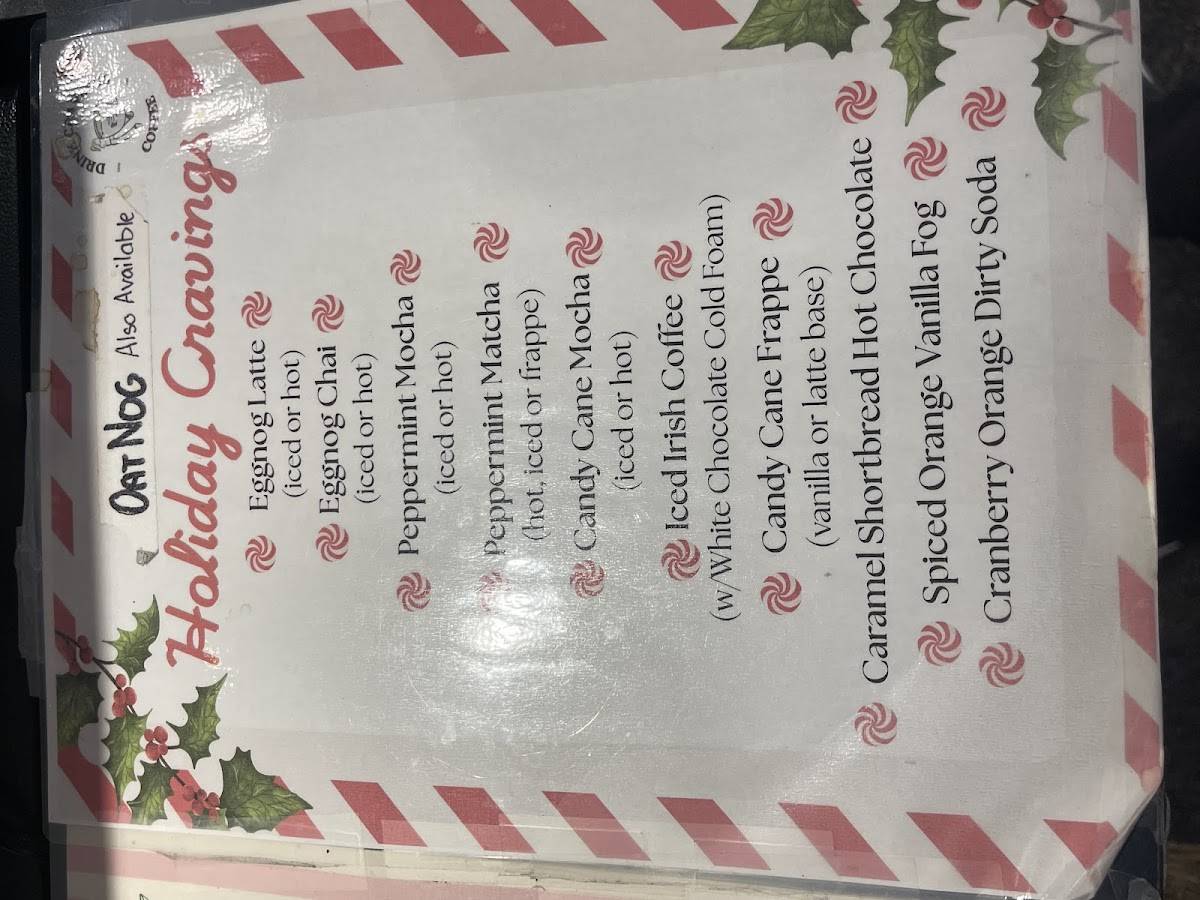Menu de Cravings Coffee