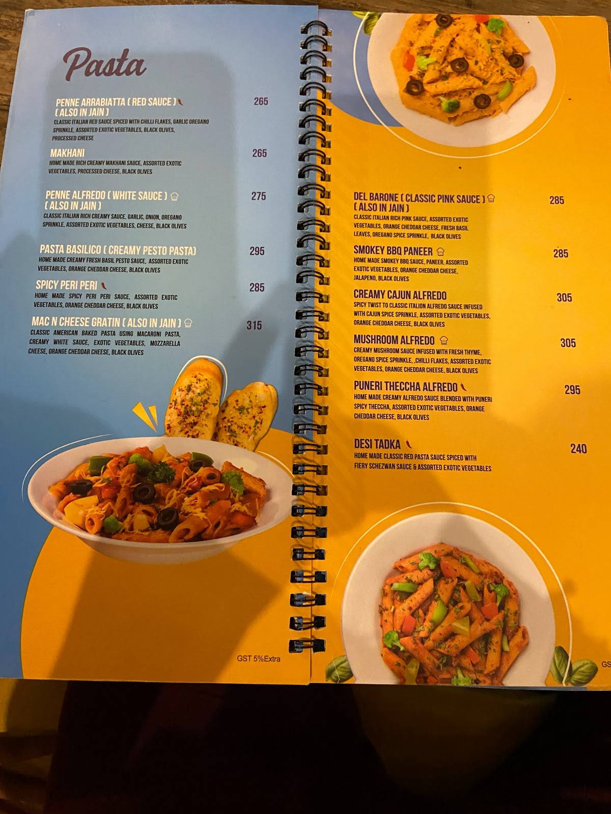 Crazy Cheesy Bavdhan menu