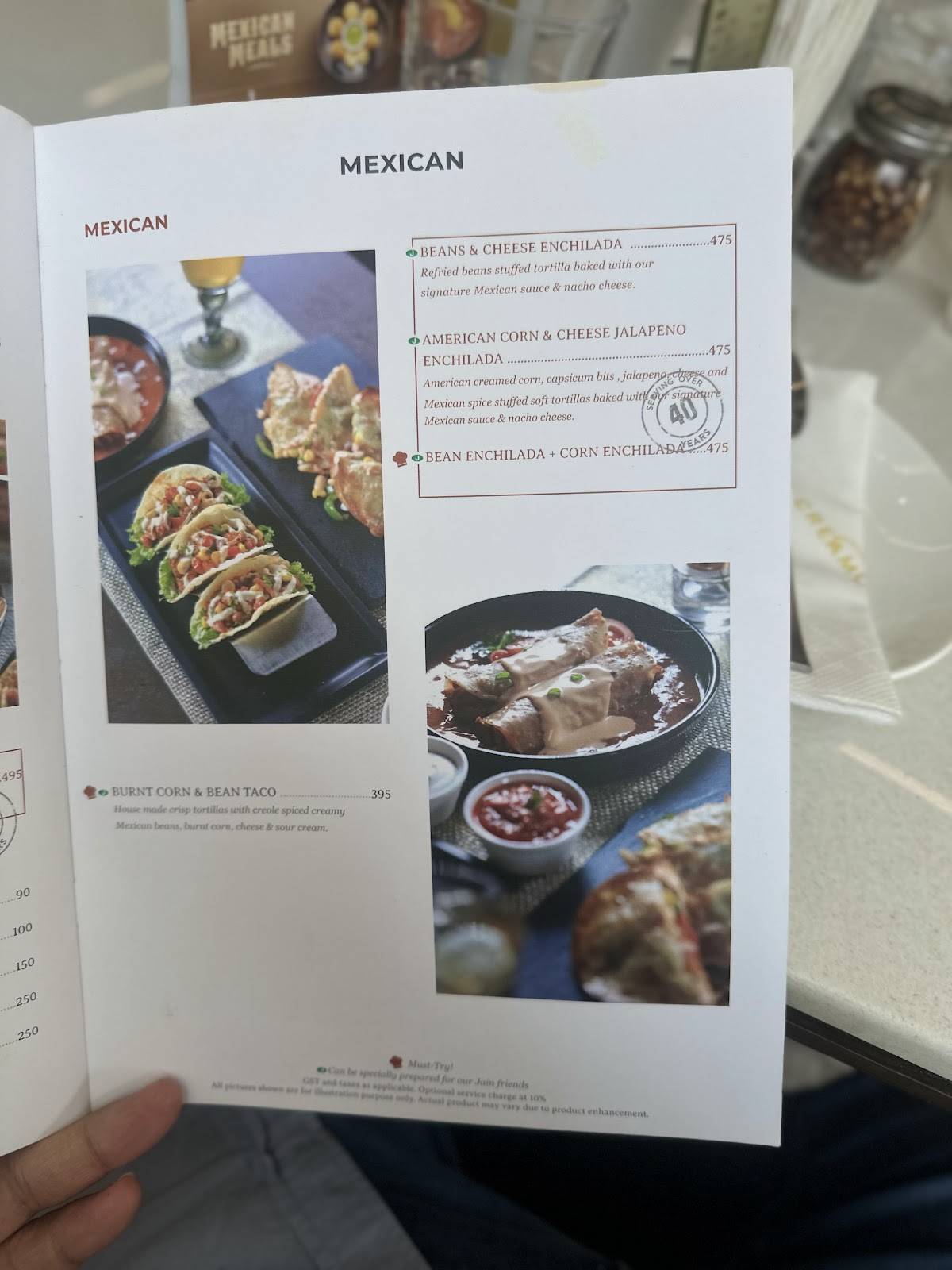 Cream Centre Thane menu