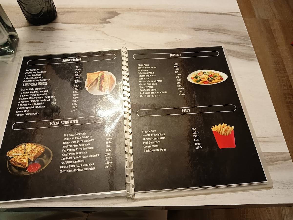 Crispia Inn menu