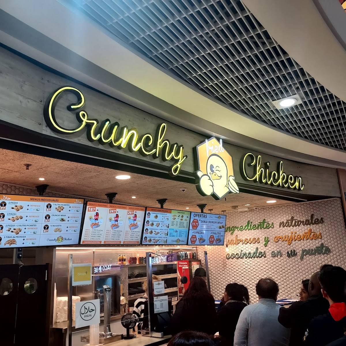 Menu at Crunchy Fried Chicken restaurant, Pamplona, C.C. La Morea