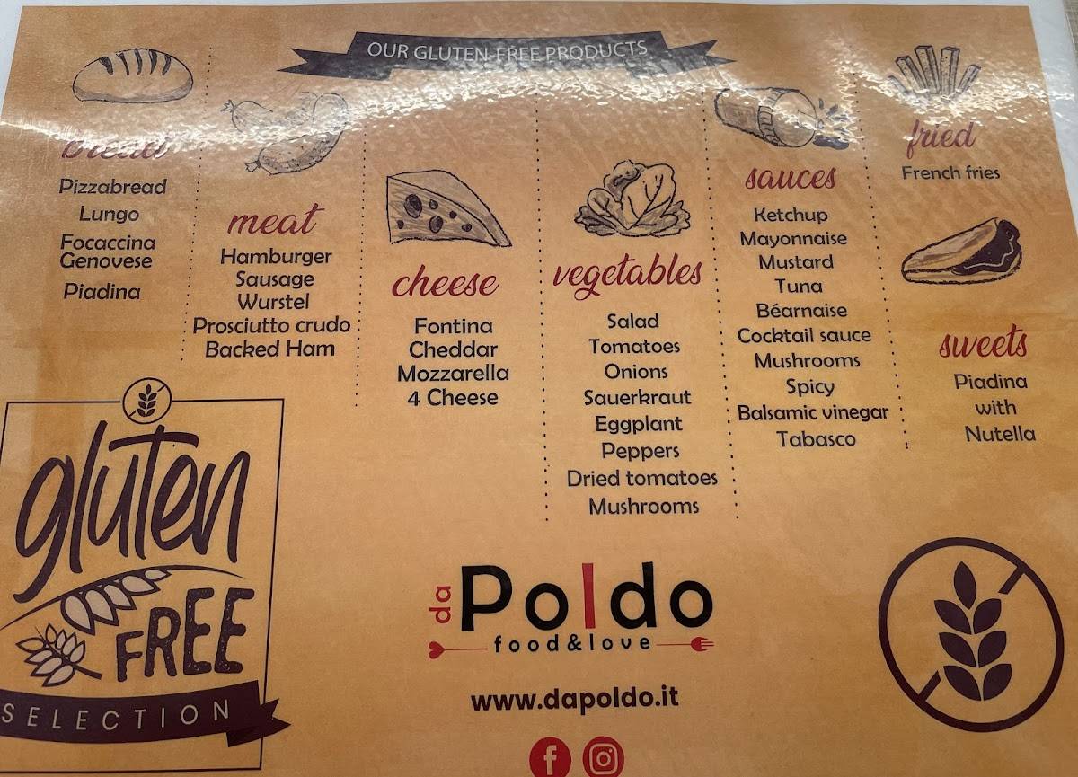 Menu di Da Poldo Food & Love - Siena 