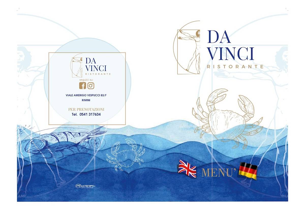 Menu di Da Vinci Ristorante Pizzeria 