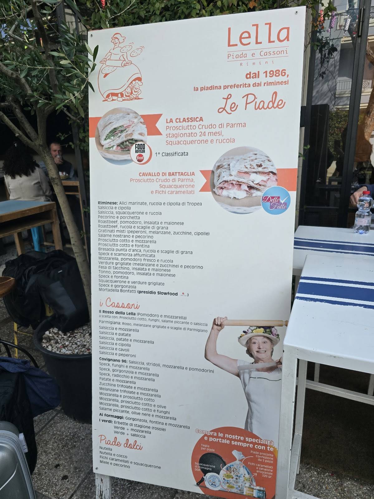 Menu di Dalla Lella Via Covignano 