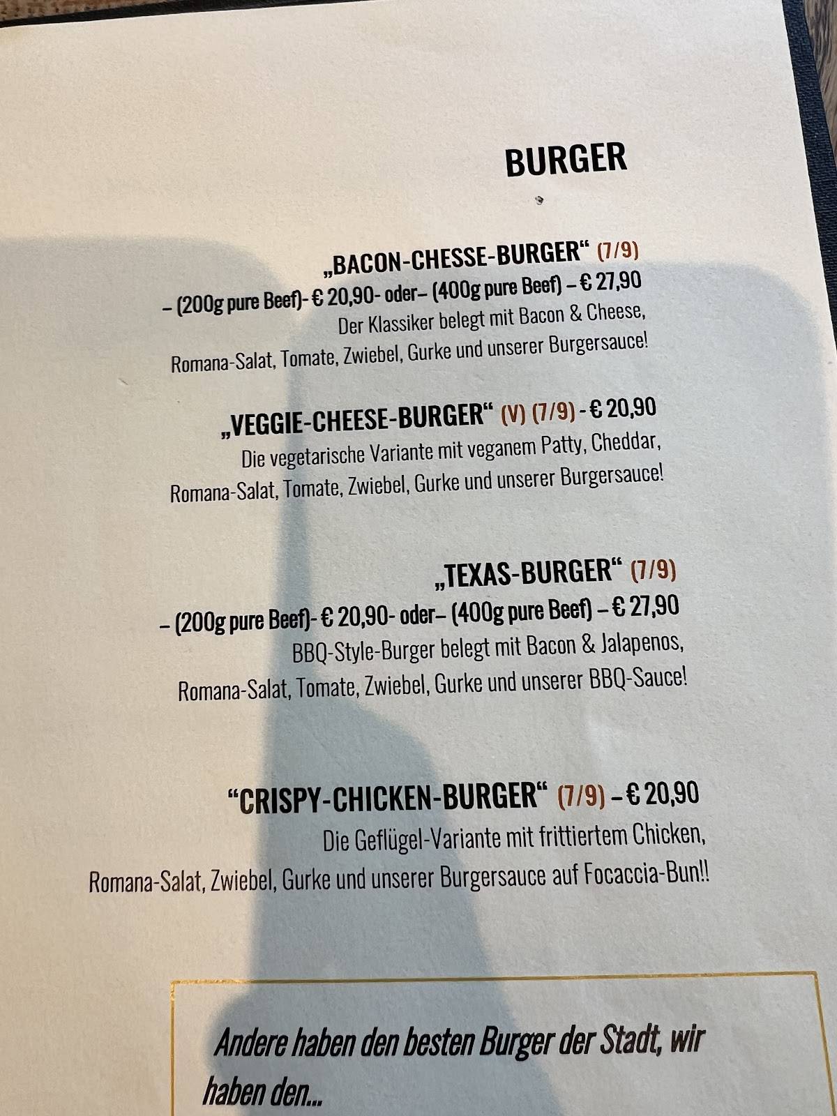 Menu de Das Bootshaus - Restaurant Heidelberg