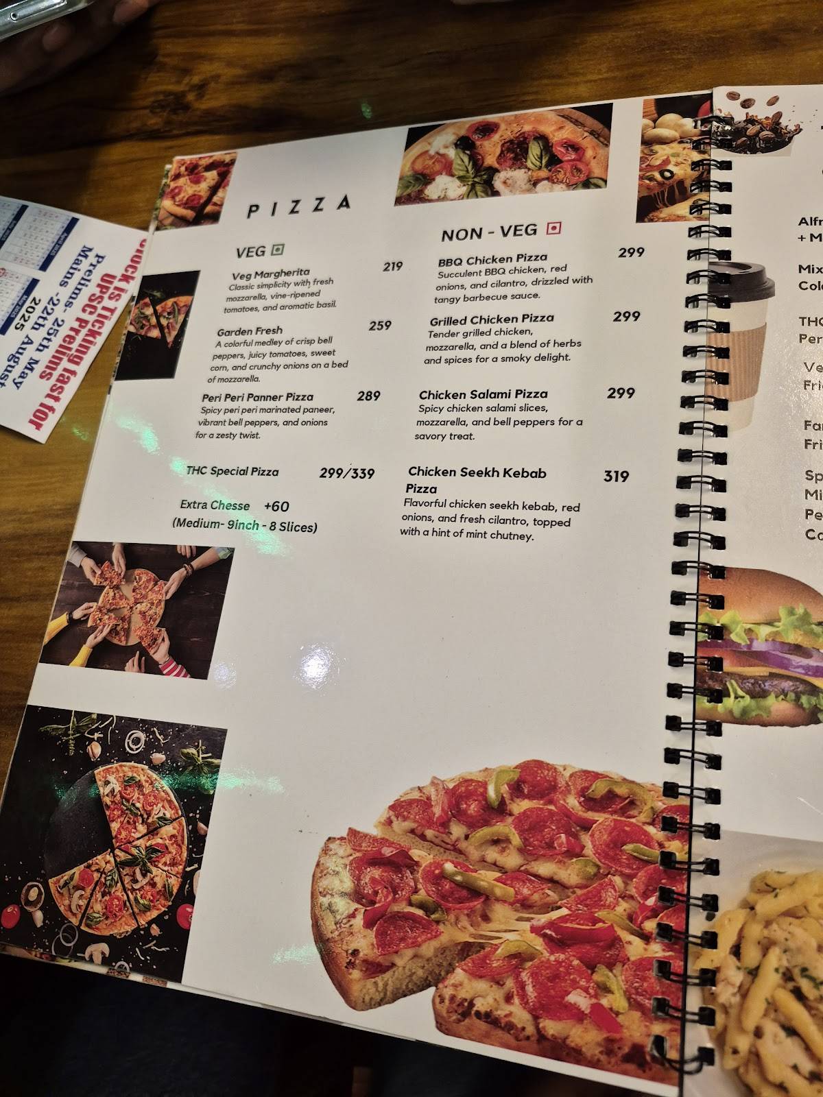TREE HOUSE CAFE menu