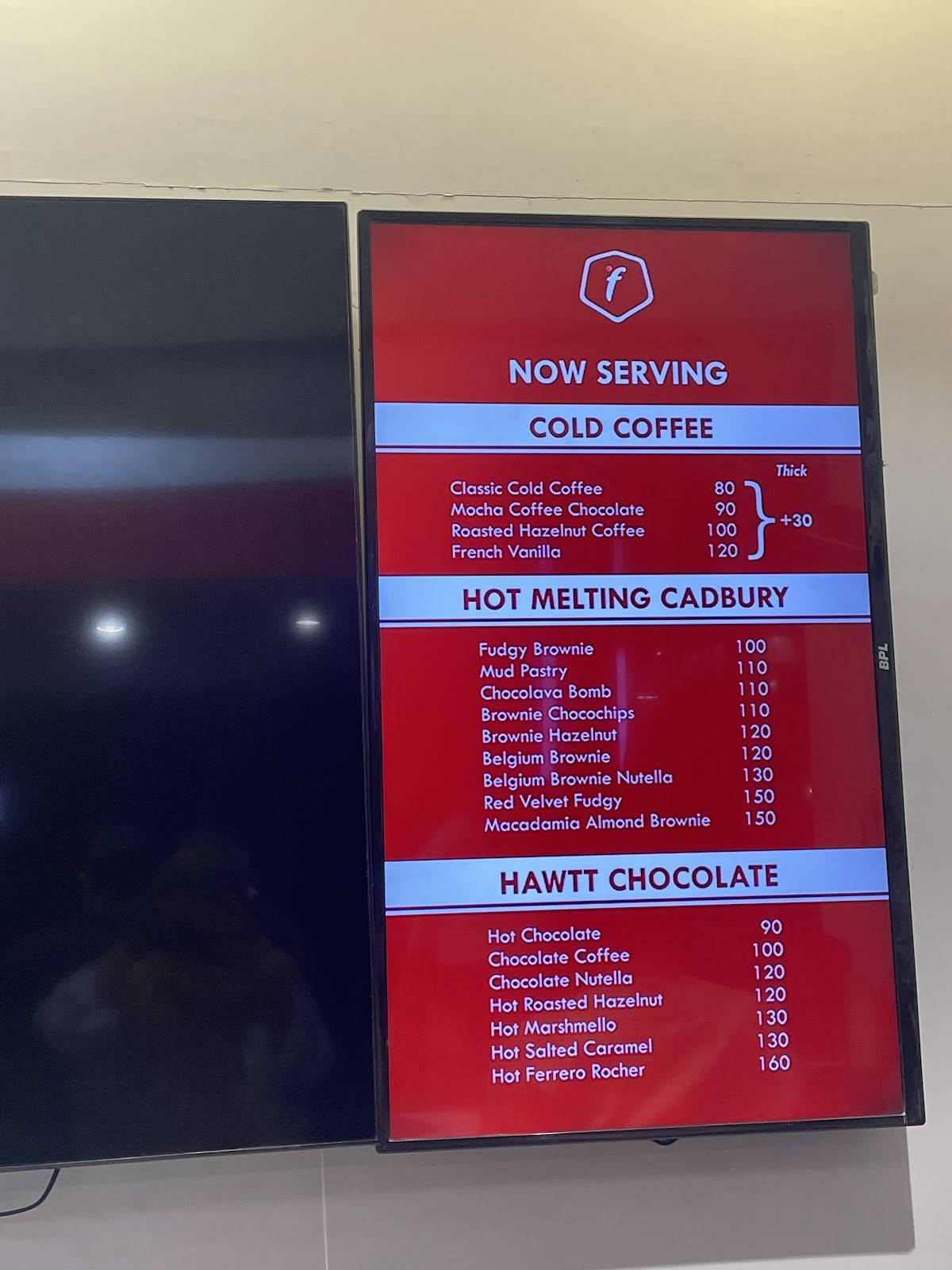 Frullato - Thick Shakes • Desserts menu