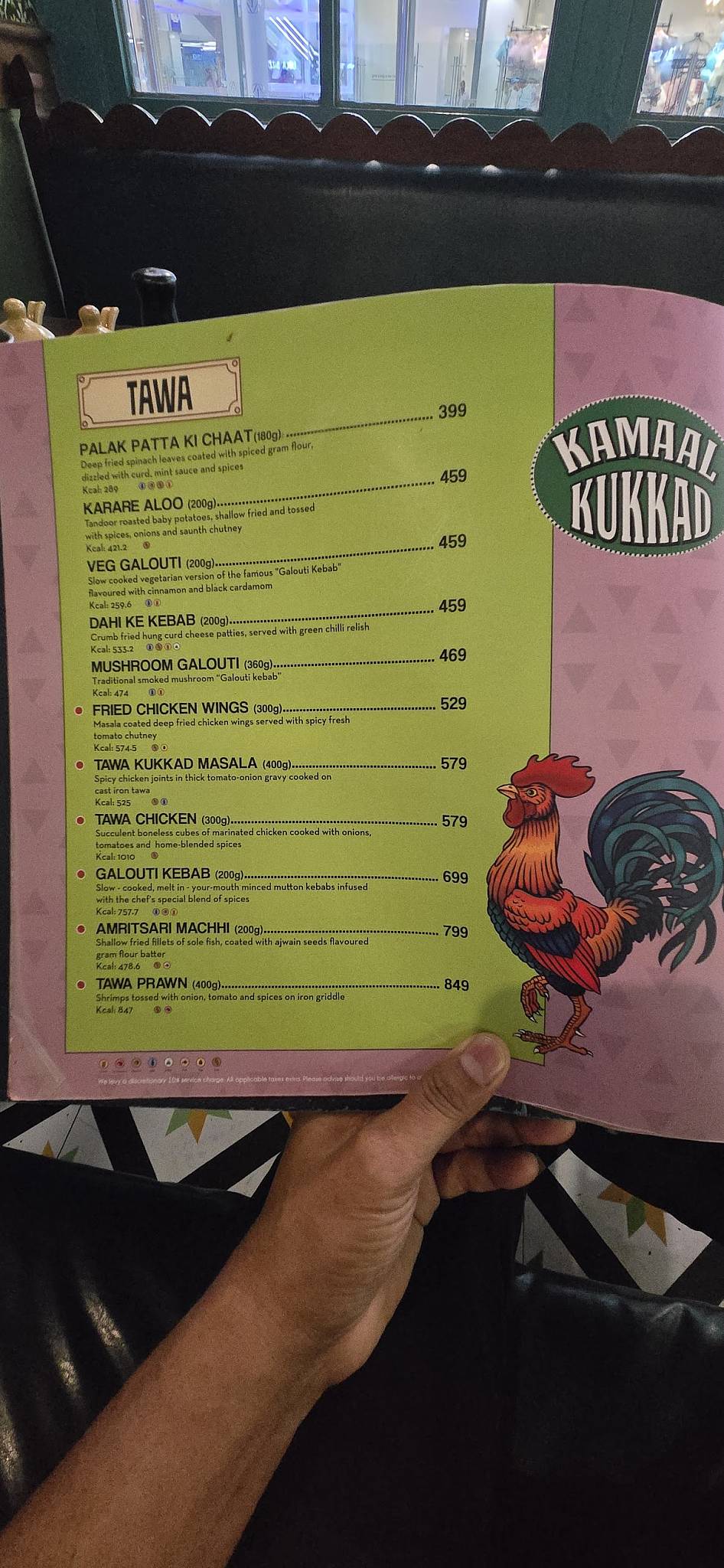 Dhaba Estd 1986 Delhi menu