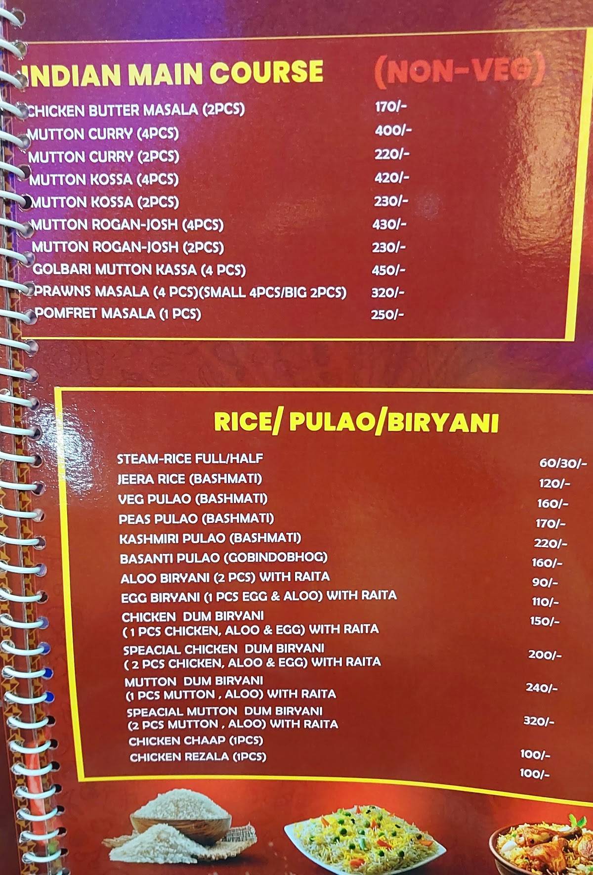 Dhanilanka Multi Cuisine Restaurant menu