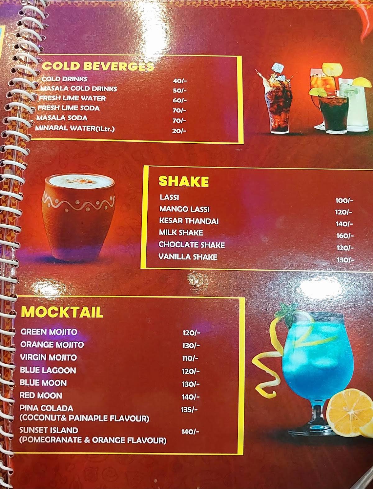 Dhanilanka Multi Cuisine Restaurant menu