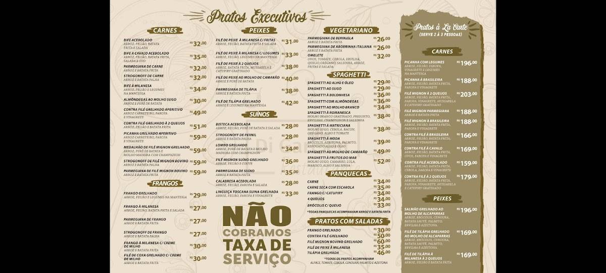 Di Garden Restaurante cardápio