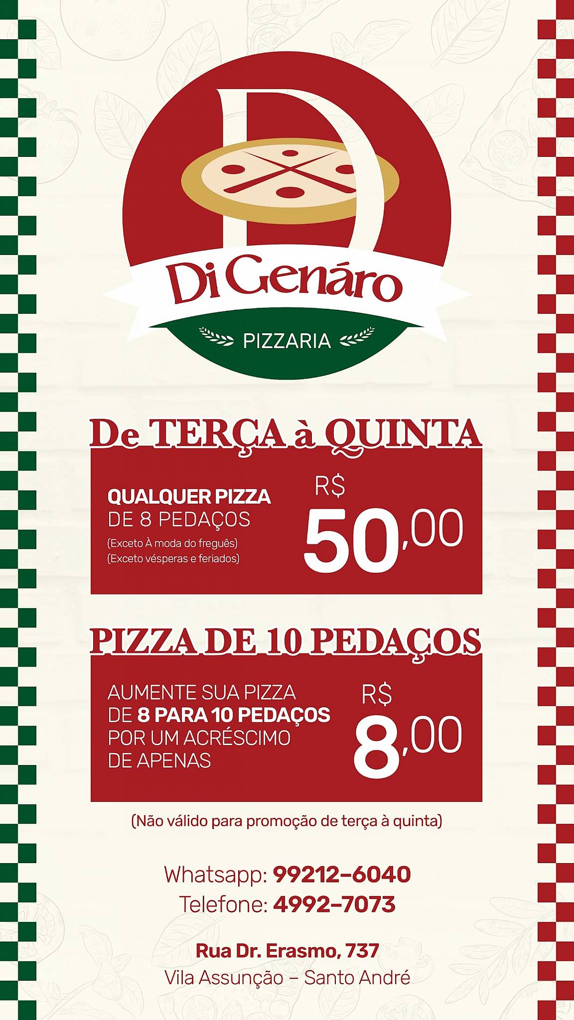 Di Genaro cardápio