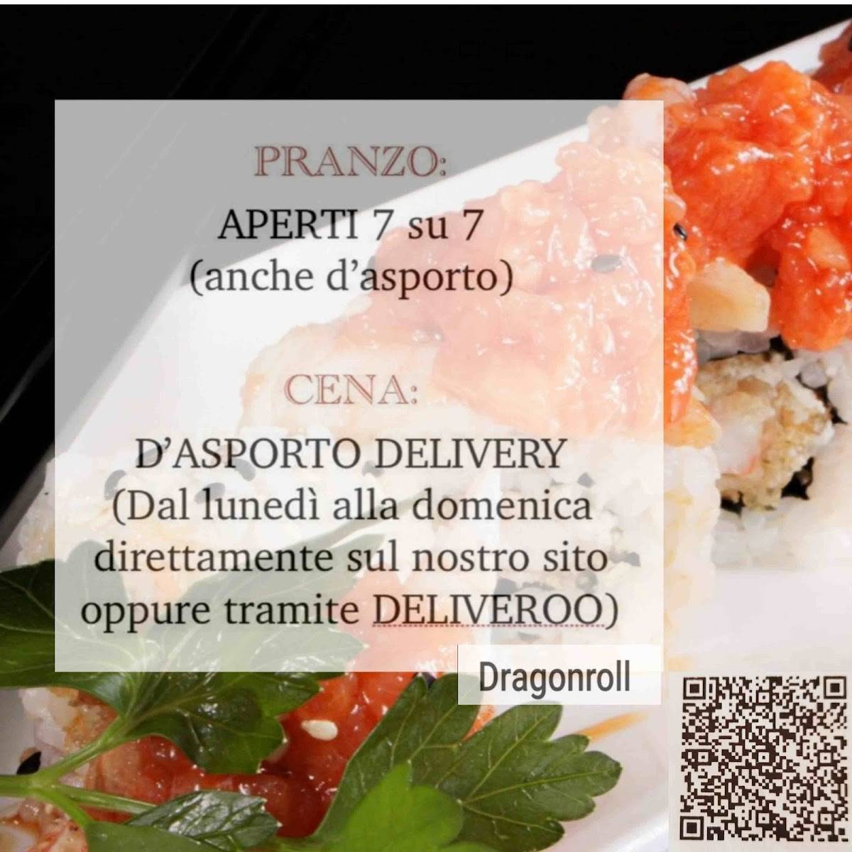 Menu di Dragon Roll 