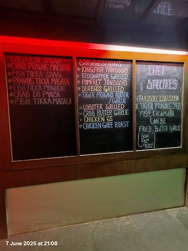 Dropadi Bar And Restaurant menu